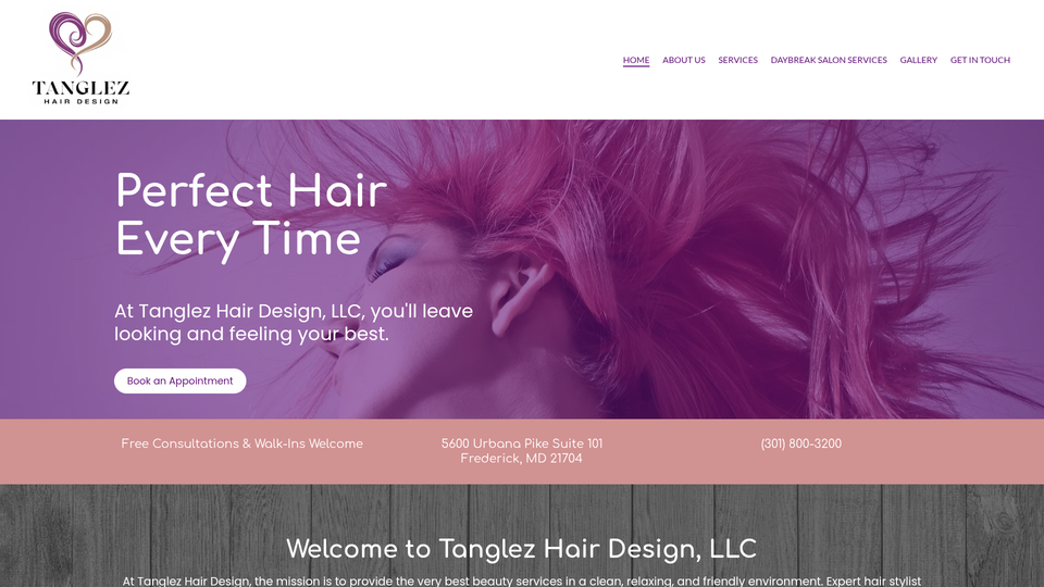 Https www.tanglezhairdesign.com 