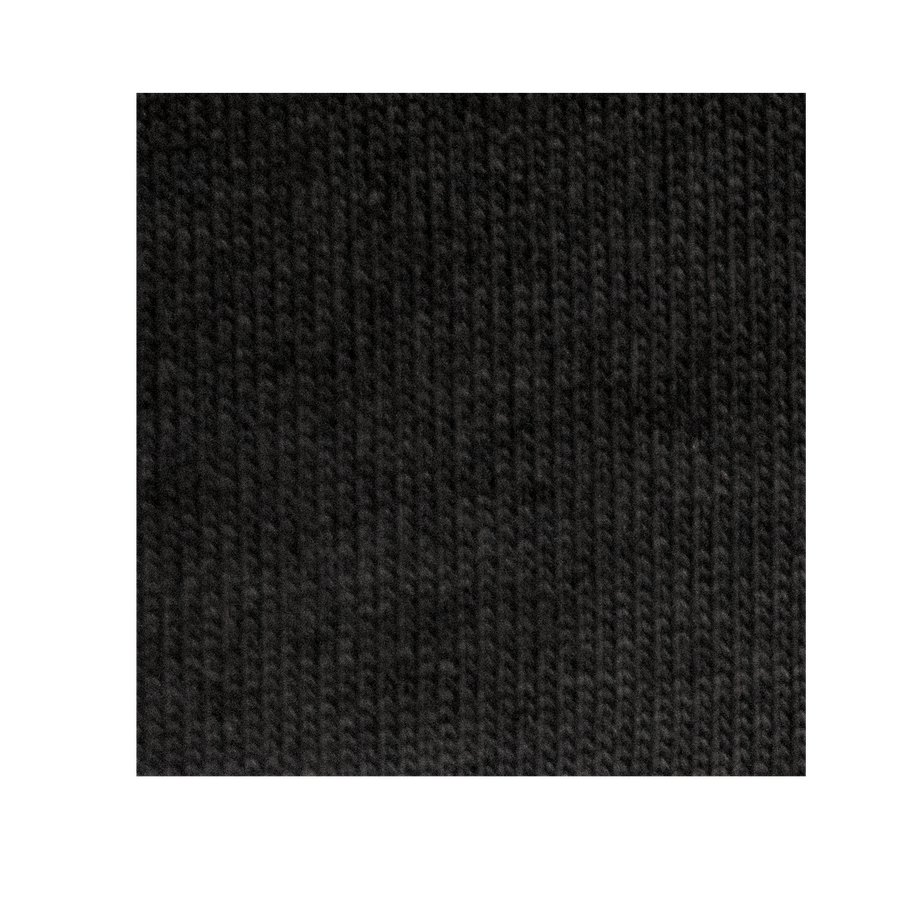 Close view of the black jersey fabric