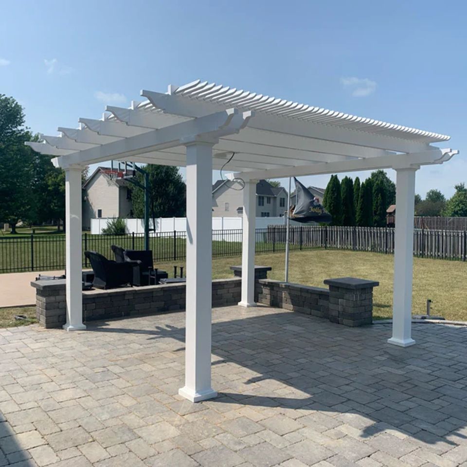 7in sqr on pavers