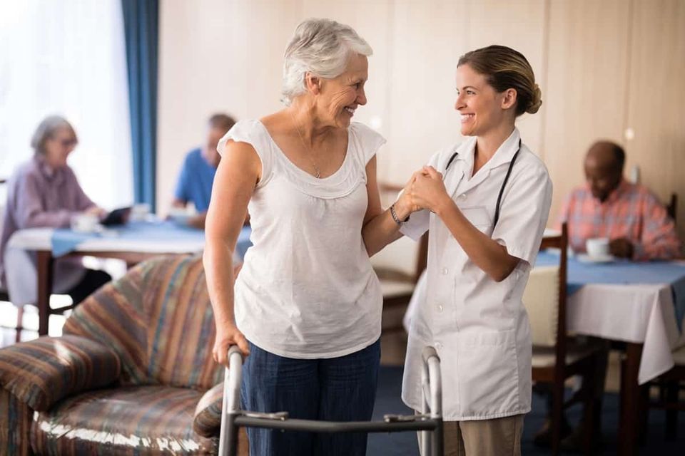 Working in a nursing home