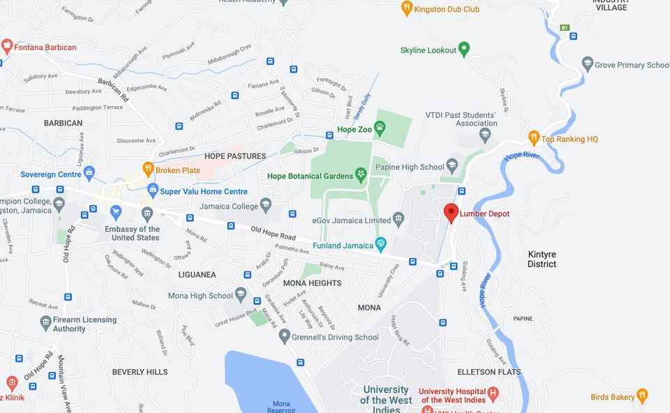 Lumber depot map