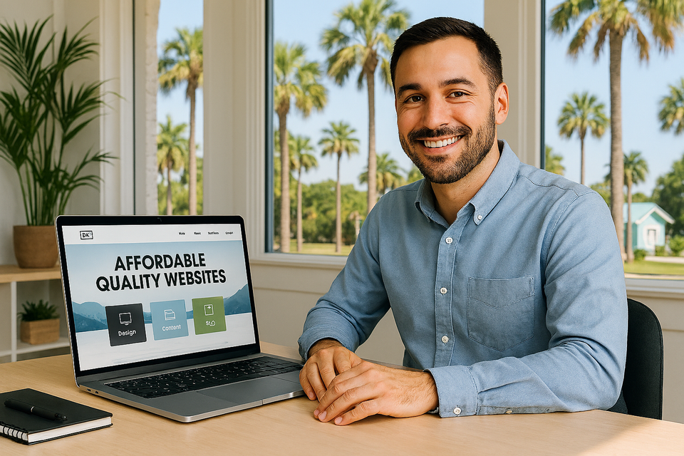 Ai image of web designer for aqw