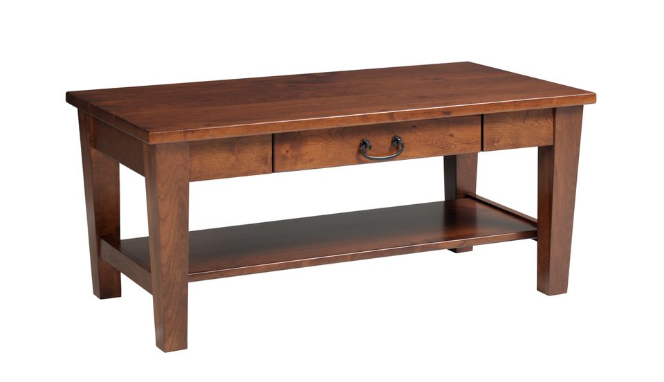 Y t 514 urban shaker coffee table w drw
