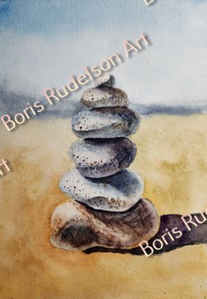 Stone pyramid