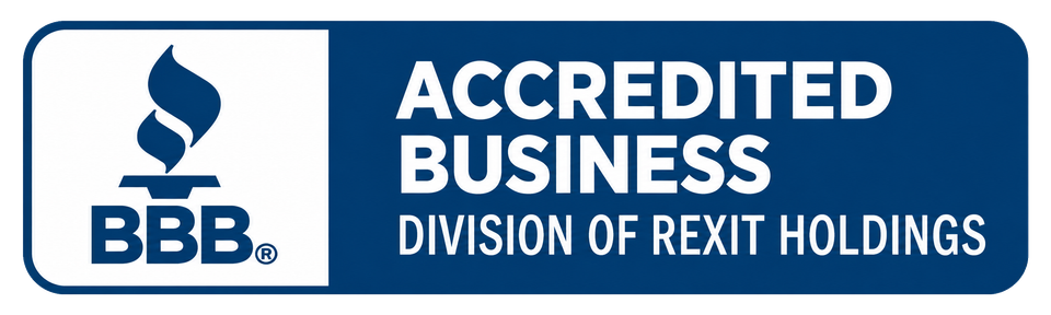 Bbb accredited business badge equal size