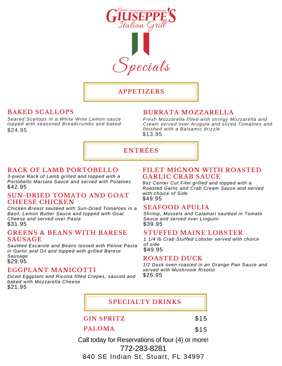 Cg specials for social 4 18