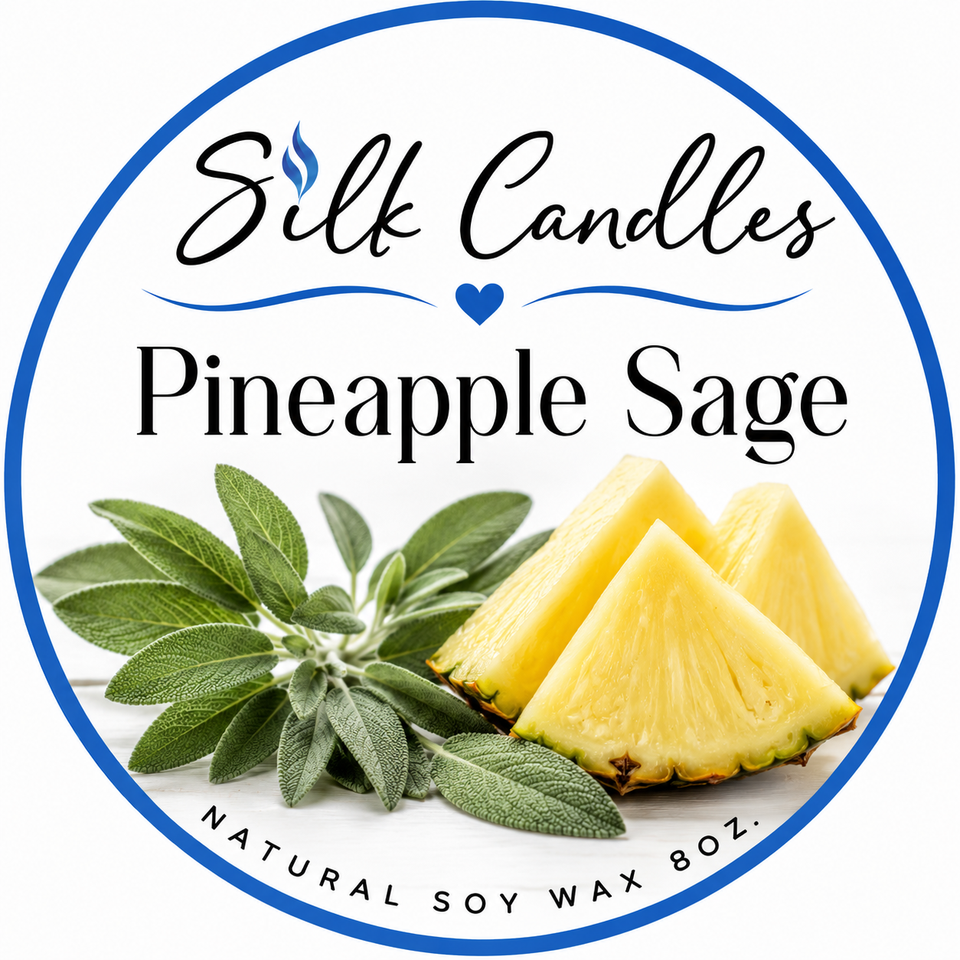 Pineapple sage color label