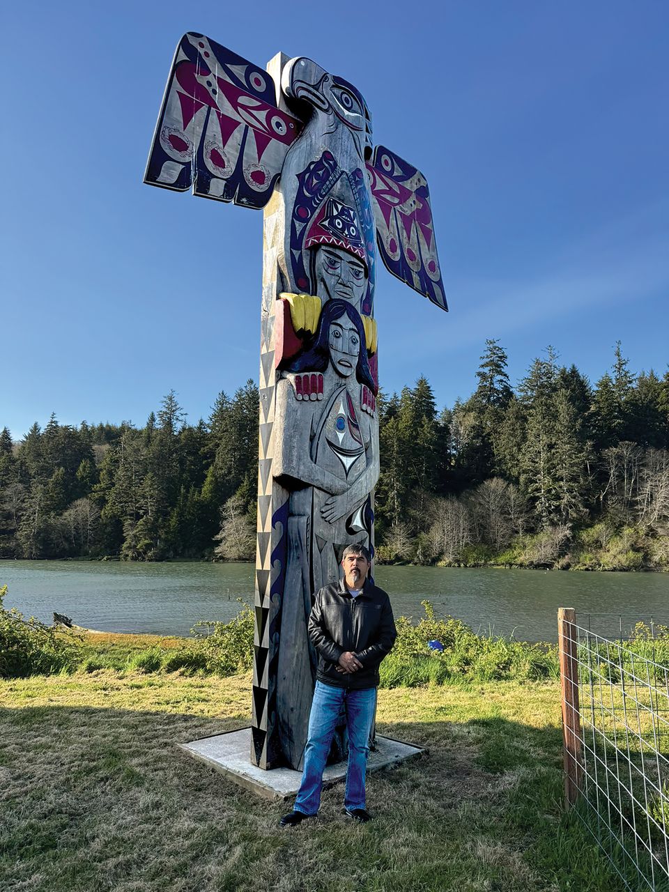 Guy house post taholah