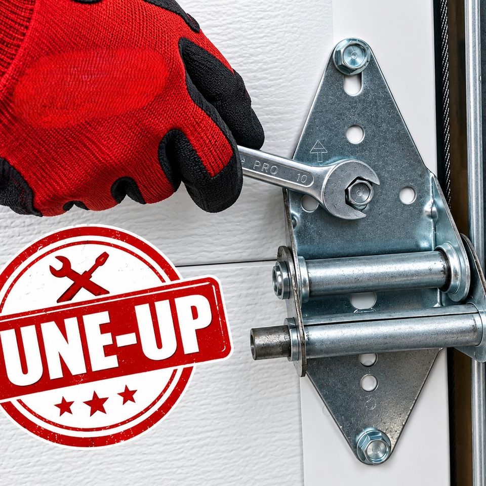 Garage door tune up