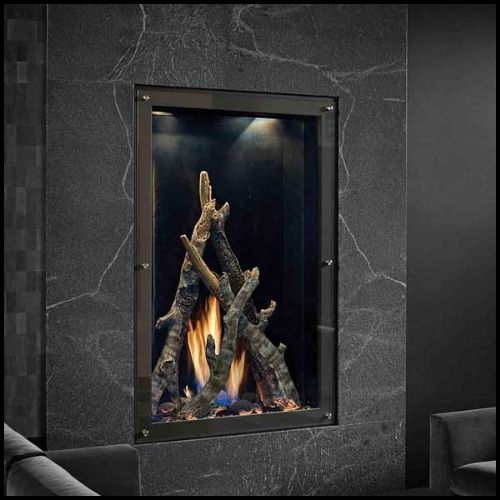 Custom gas fireplaces