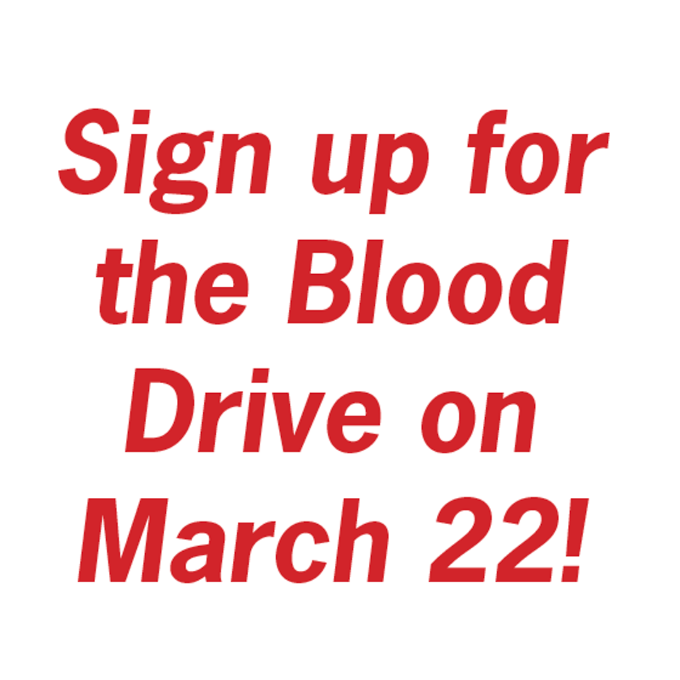 Blood drive