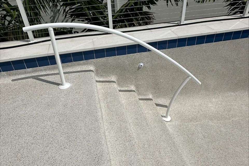 Tenacity pool rail