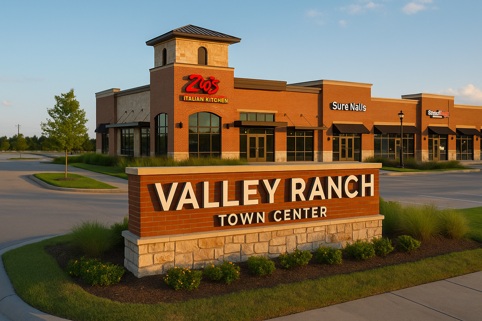Valley ranch town center