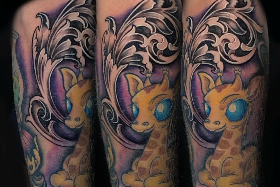 Josh filigree giraffe