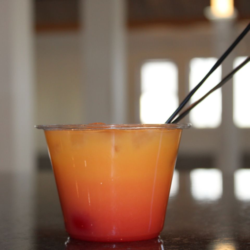 Bahama mama mocktail