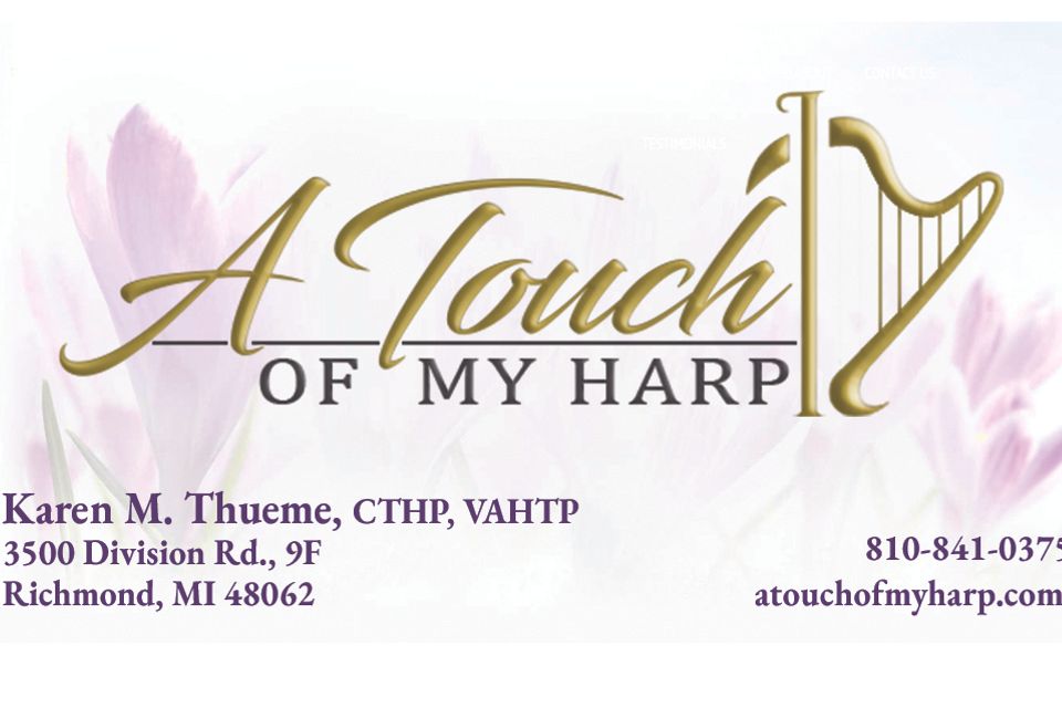 A touch of my harp buscard front