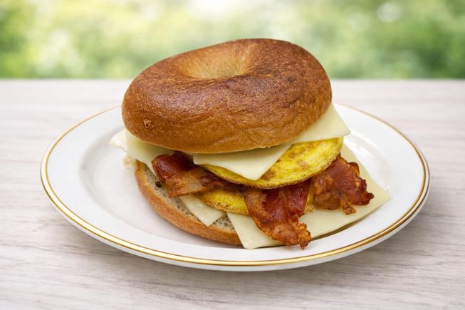 Bacon Egg & Cheese Bagel