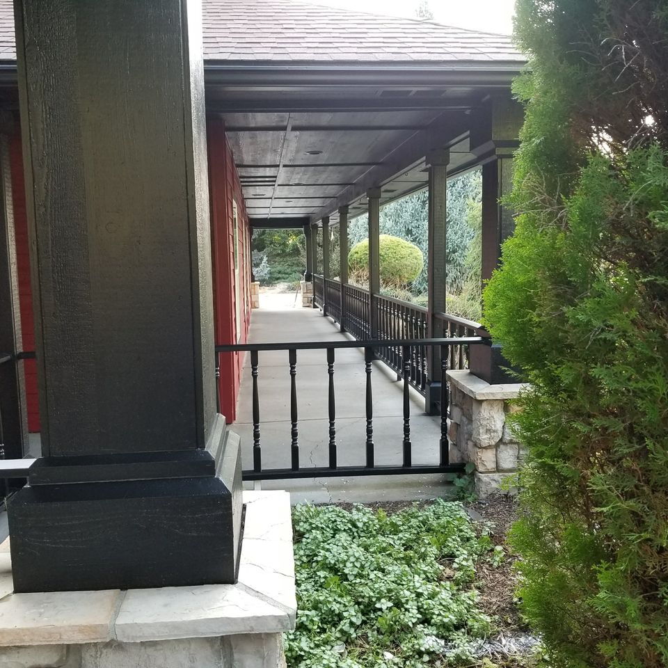Painted Porch in Boise Idaho