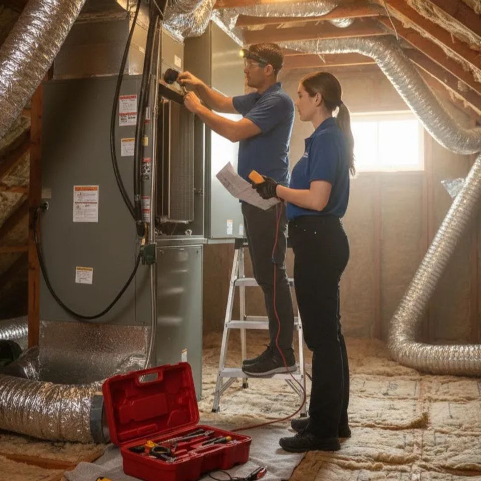 Air conditioning and heating repair