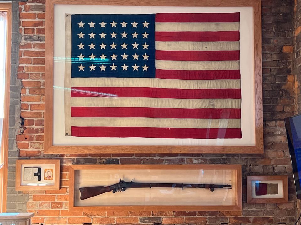 Flag installation