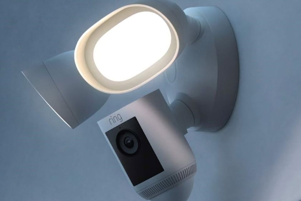 The ring floodlight camera wired pro