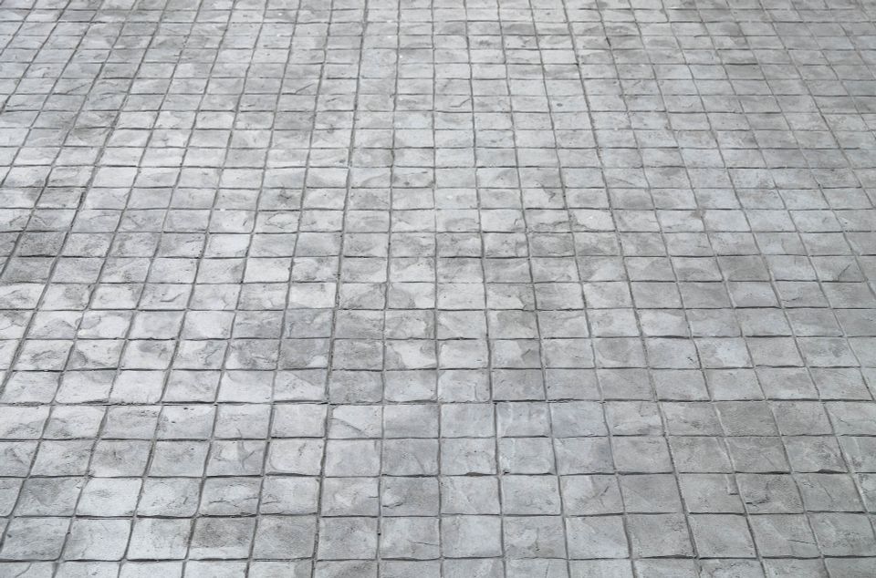 1920 square tile floor