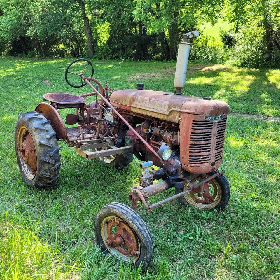Old tractor