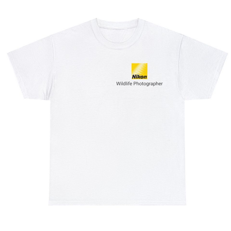 Nikon Wildlife Photographer t-shirt for Nikon photographers