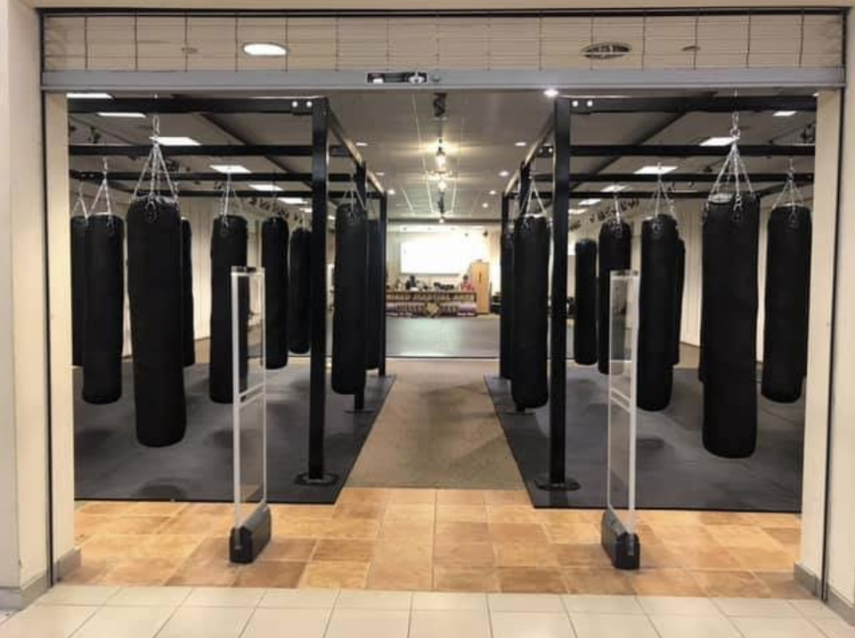 Shop enterance killer bees