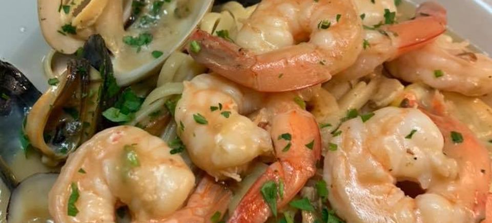 Cg 7 shrimp linguini