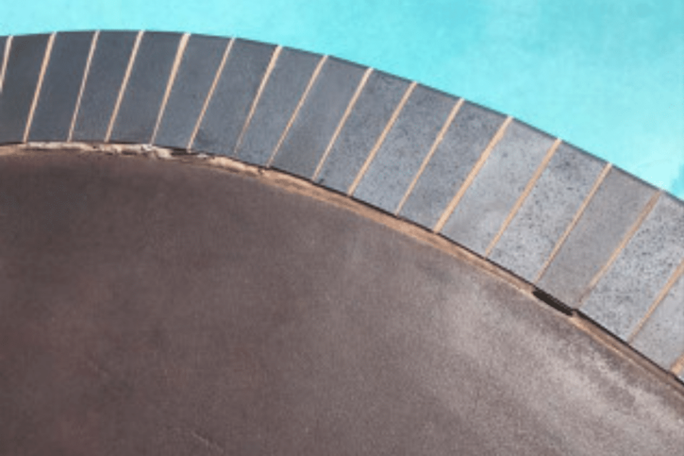 Damaged coping