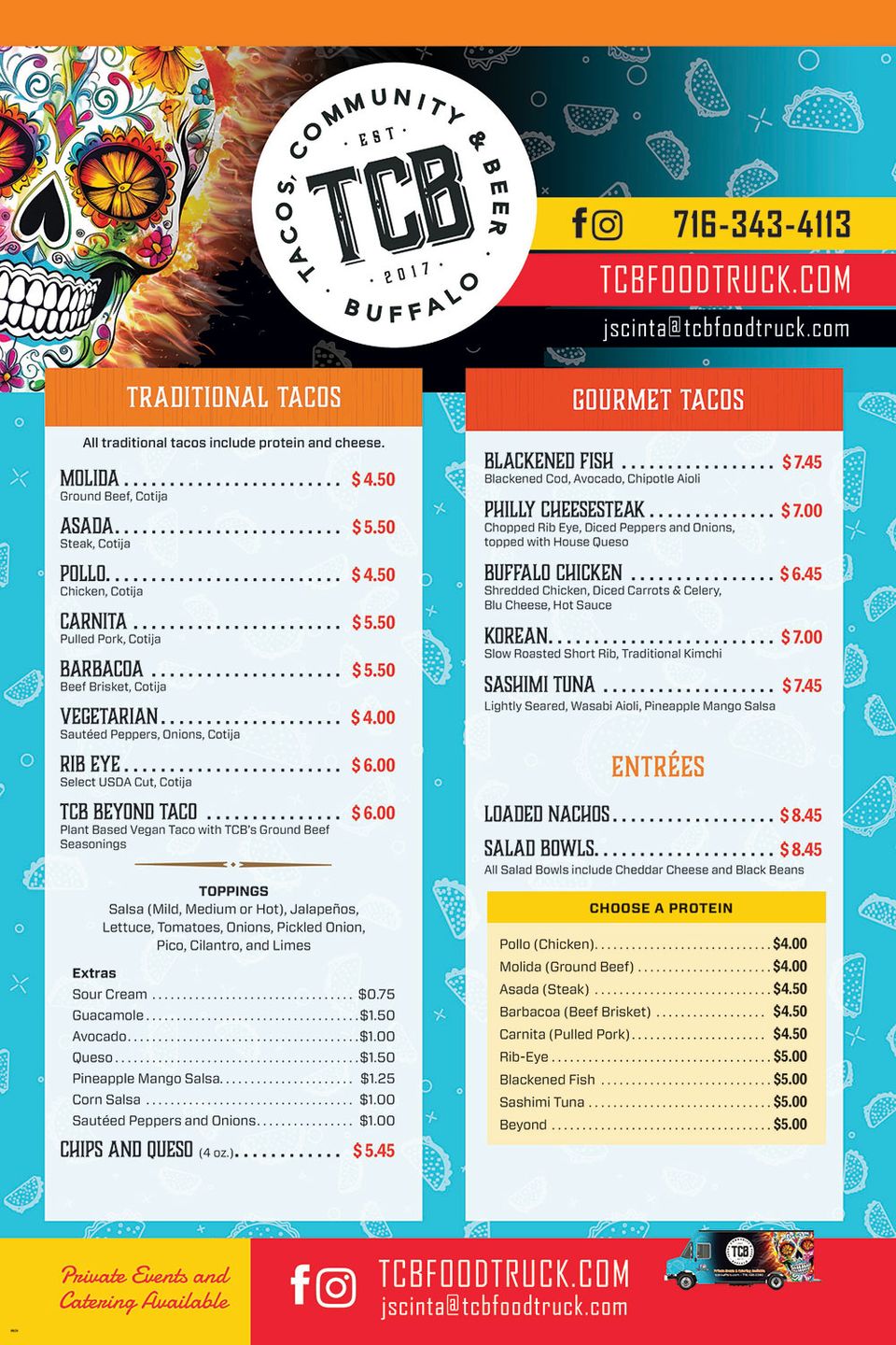 2026 menu