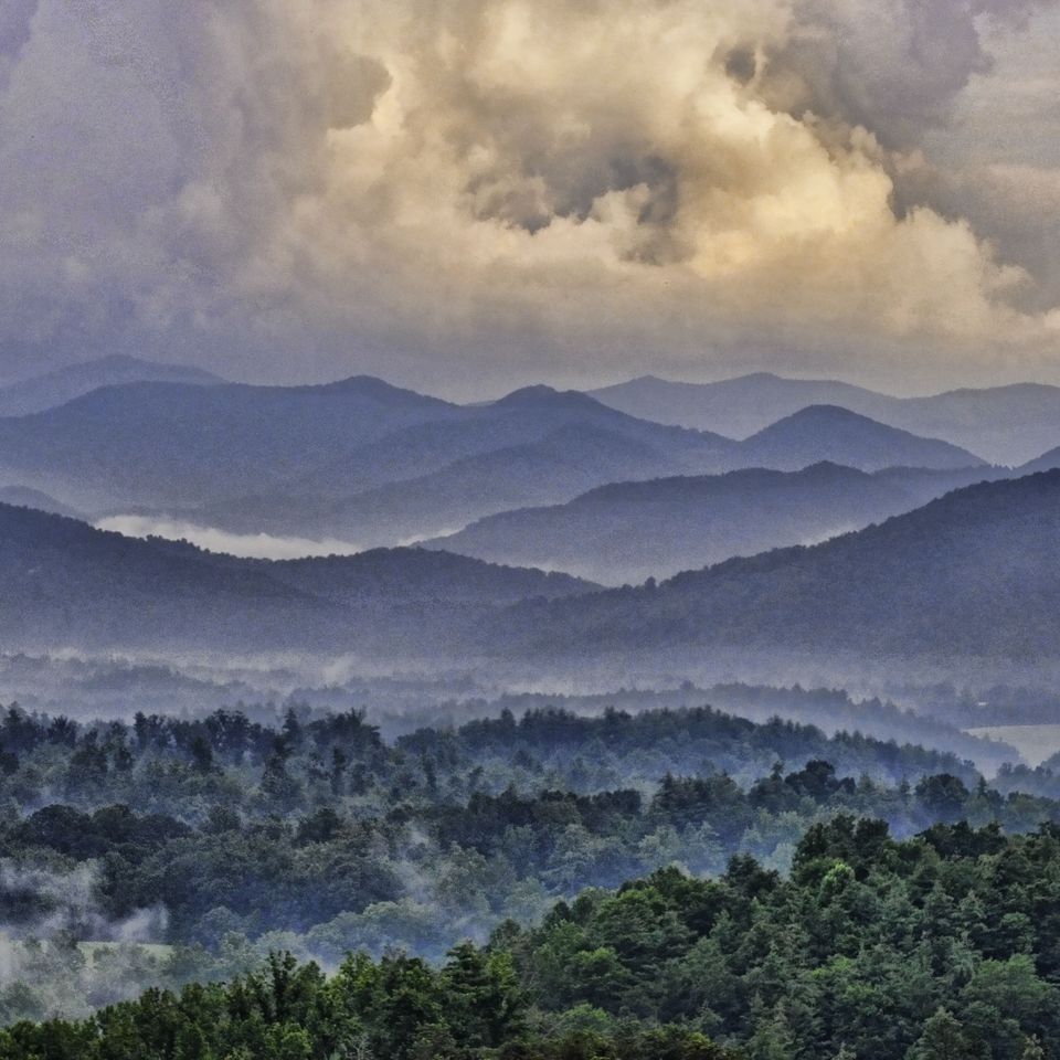 Blue ridge mist