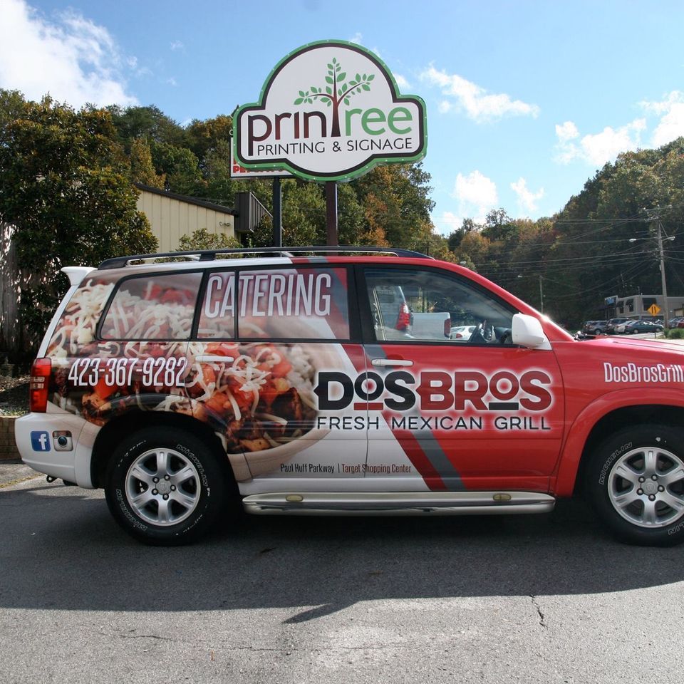 Dos bros truck wrap