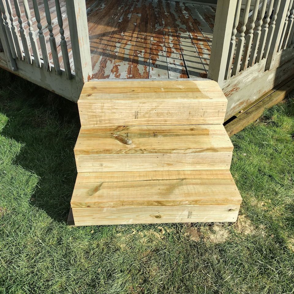 Outdoor steps