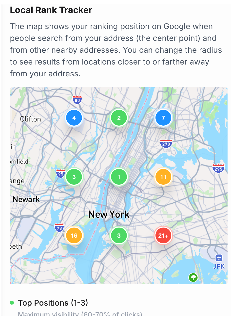 StoryDiverPR local rank tracker