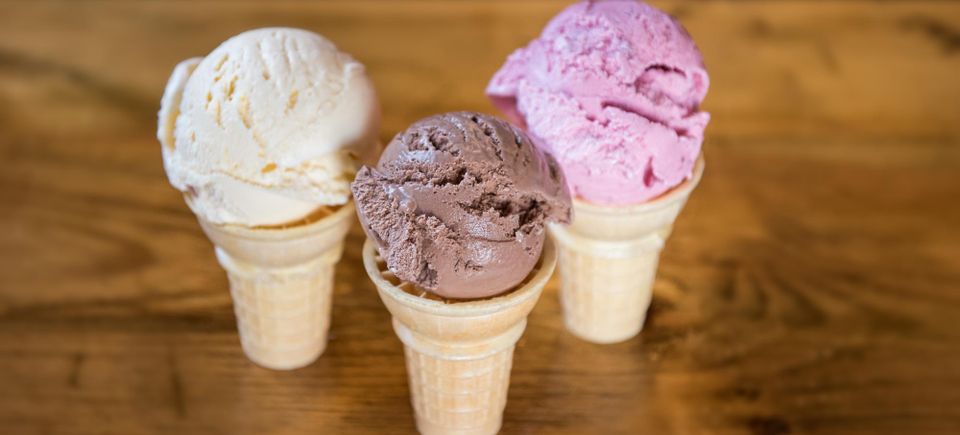 Ice cream cake cones