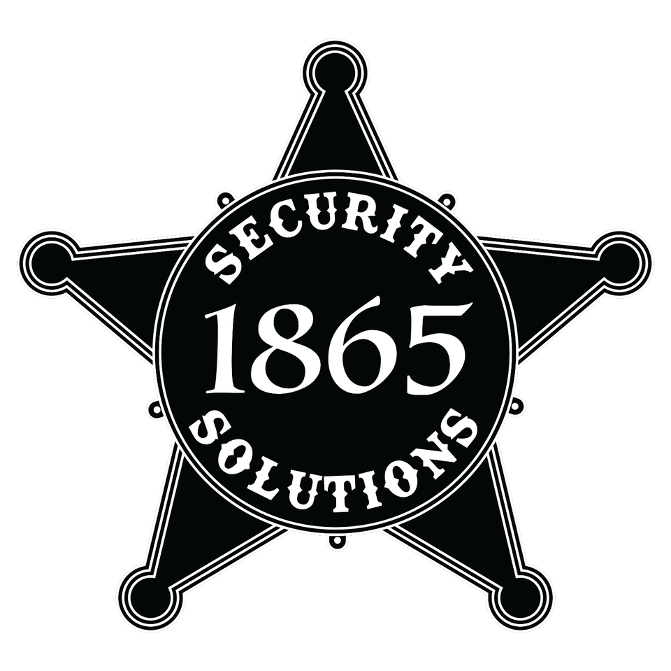 Security solutions 1865 final logo black