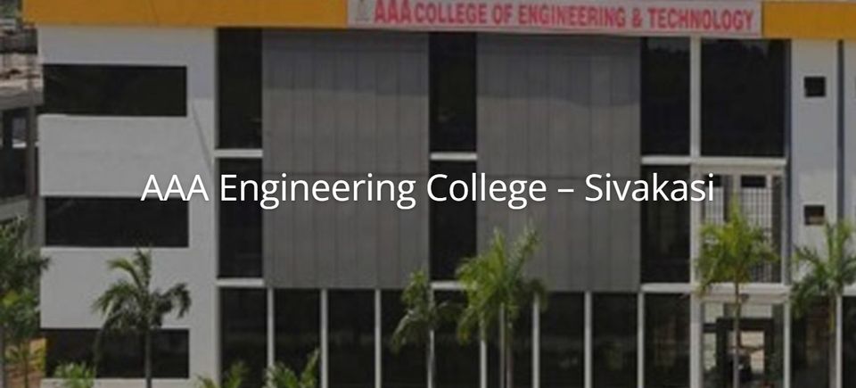 12. aaa engineering college   sivakasi