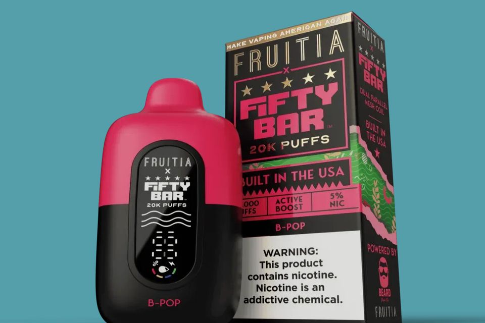 Fifty Bar Fruitia B=Pop Disposable Vape