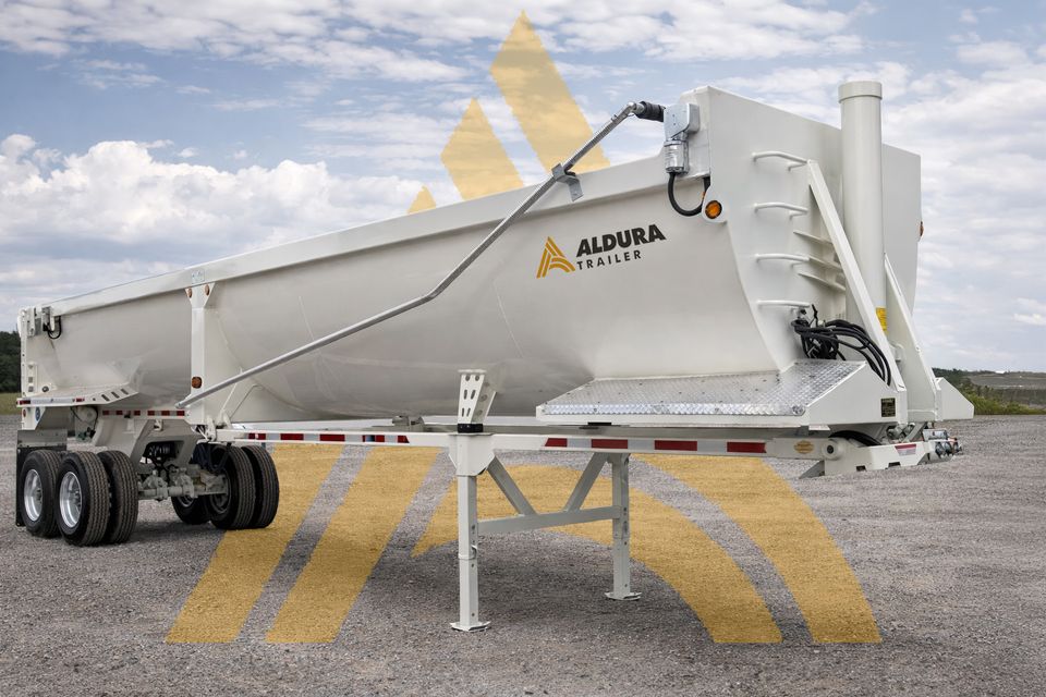 Aldura enddumptrailer