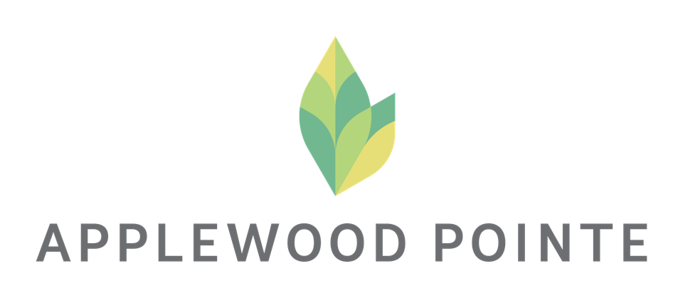 Applewood pointe logo lockup vertical fullcolor