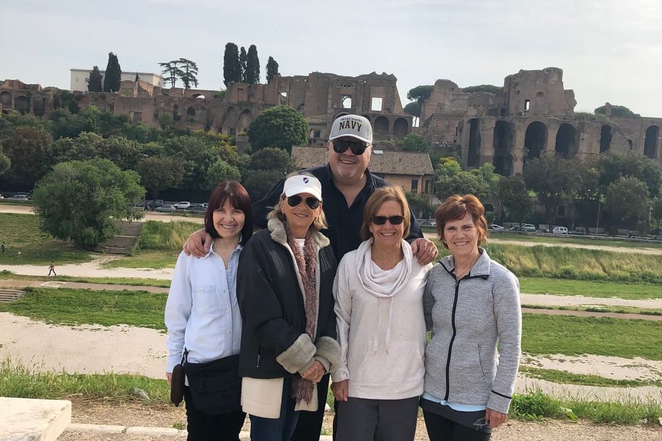 Bob Frazini, American owner and host of Rome Vacation Home rental in Axa-Palocco, Rome, Italy