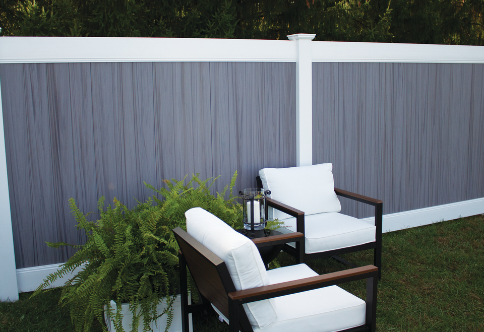 Vinyl Privacy Fence in Twin Falls