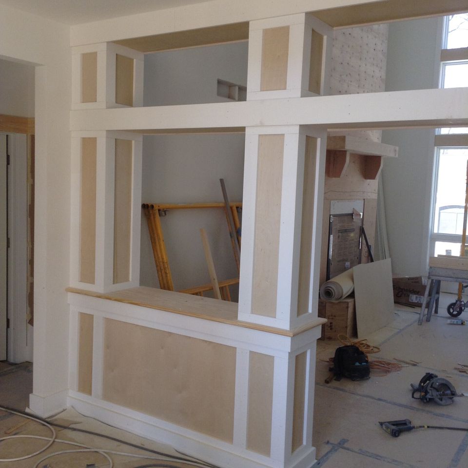 Entry into living room
