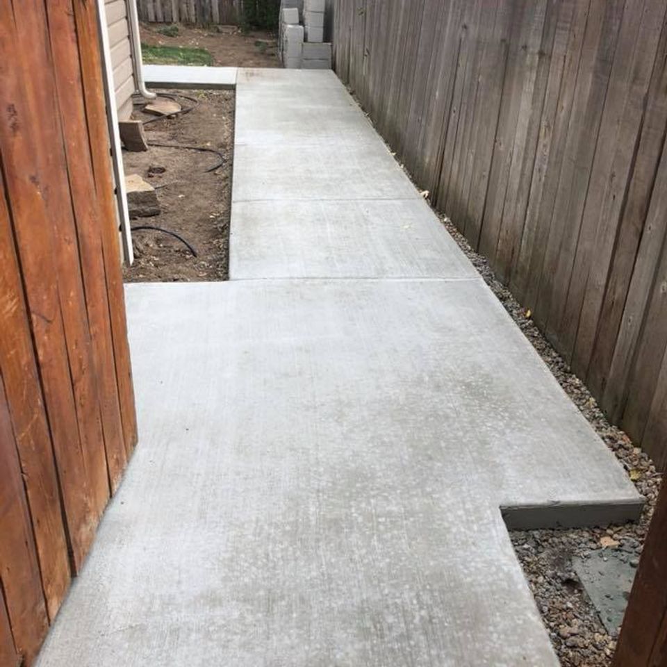 Re-Concrete Driveway and Fixing Concrete Walkway in Eagle Idaho