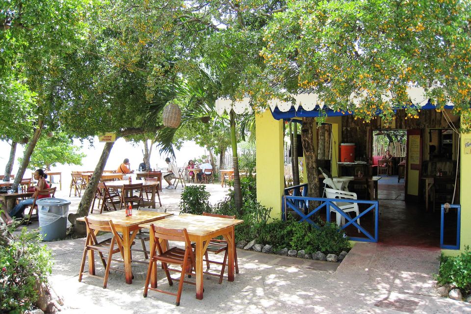 Jack sprat cafe in treasure beach