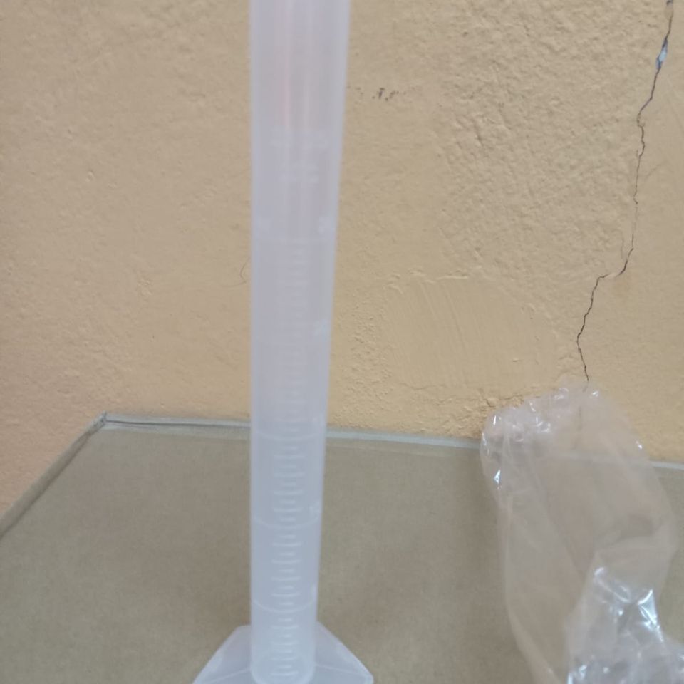 Cylinder 25ml plastic