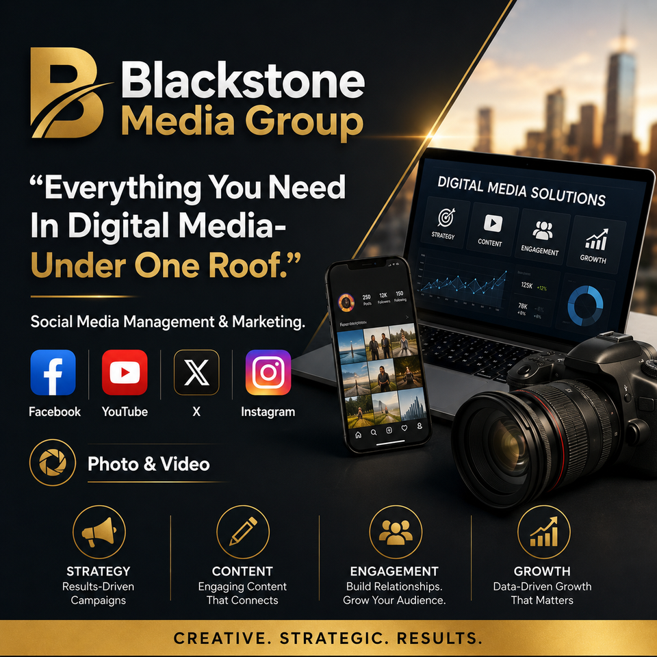 Blackstone media group fb ad