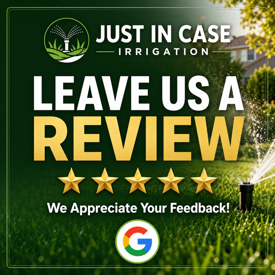 Just in case irrigation google reviews 